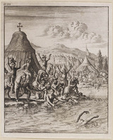 KG 06008
<br/>
Keizer Frederik Barbarossa verdrinkt
<br/>
<em>Luyken, Jan (1649-1712)</em>